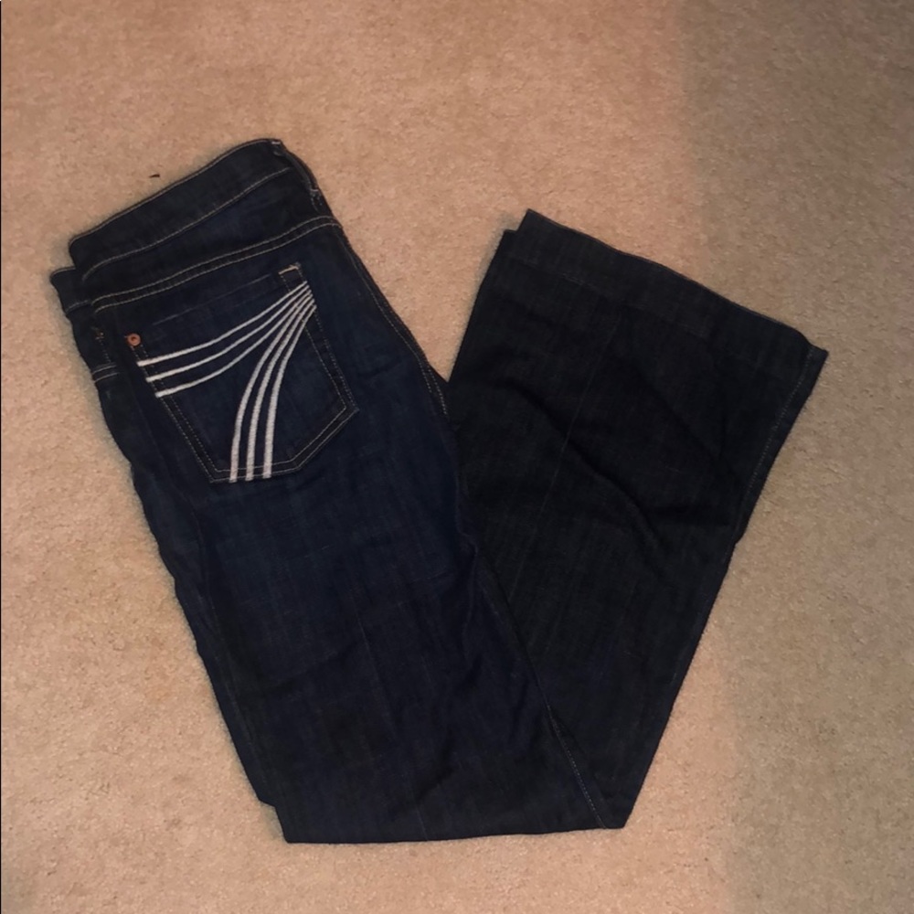 7 for all man kind size 29 inseam 30